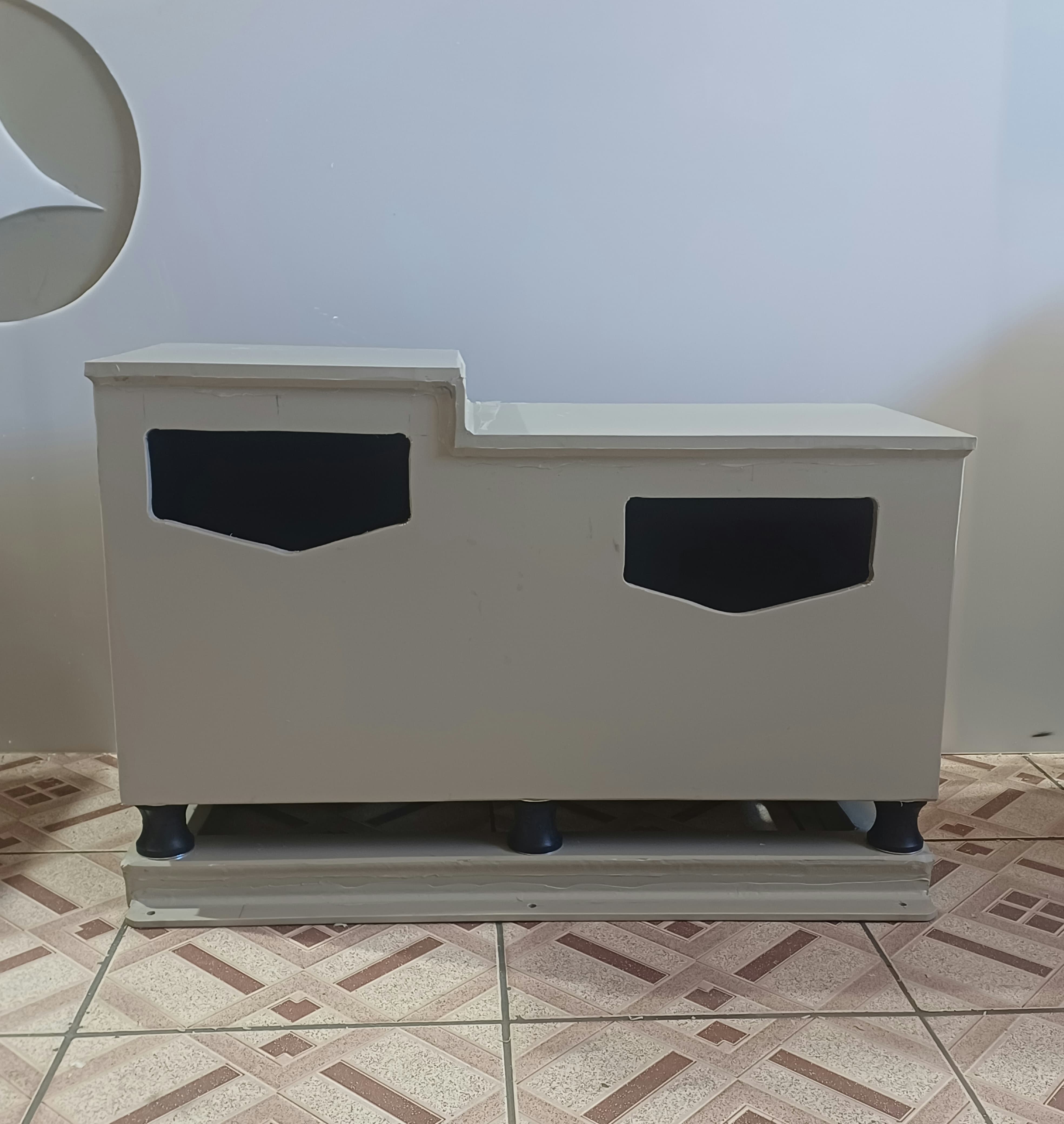 Base de Motor para Exaustor